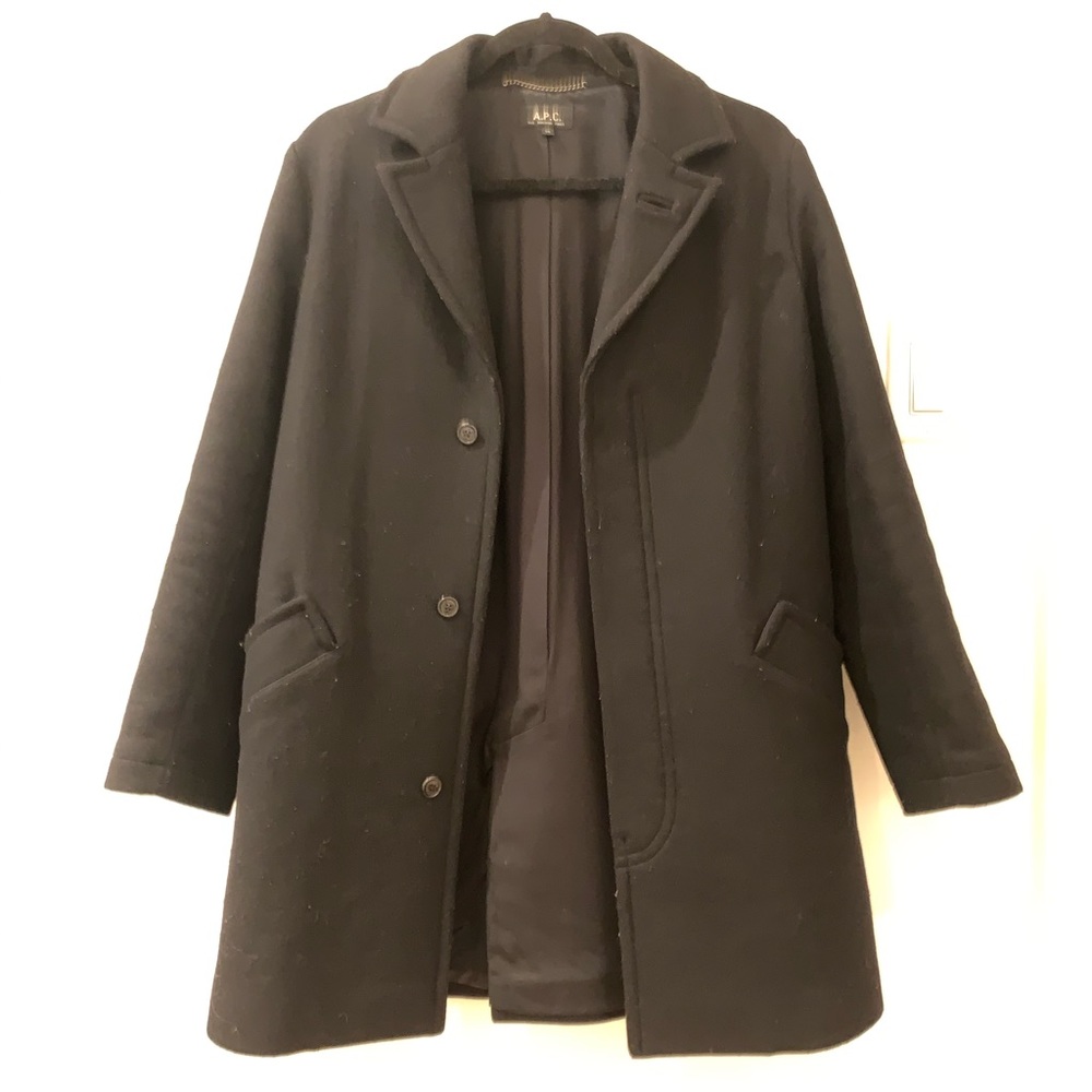 A.P.C wool and cashmere coat